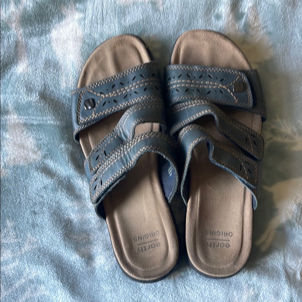 Blue Sandals